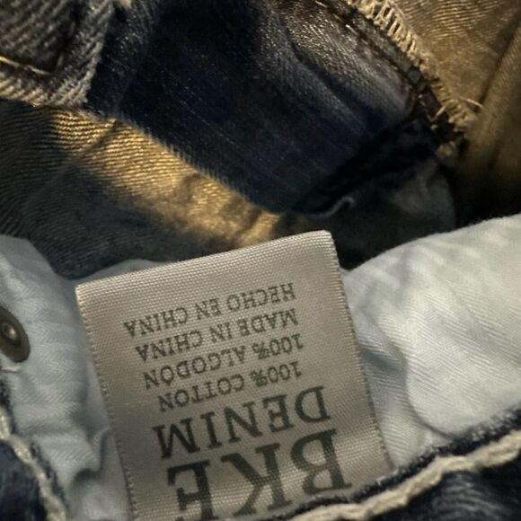 BKE Derek Bootcut Blue Denim Jeans Men’s 32 x 32 Read - Picture 5 of 8